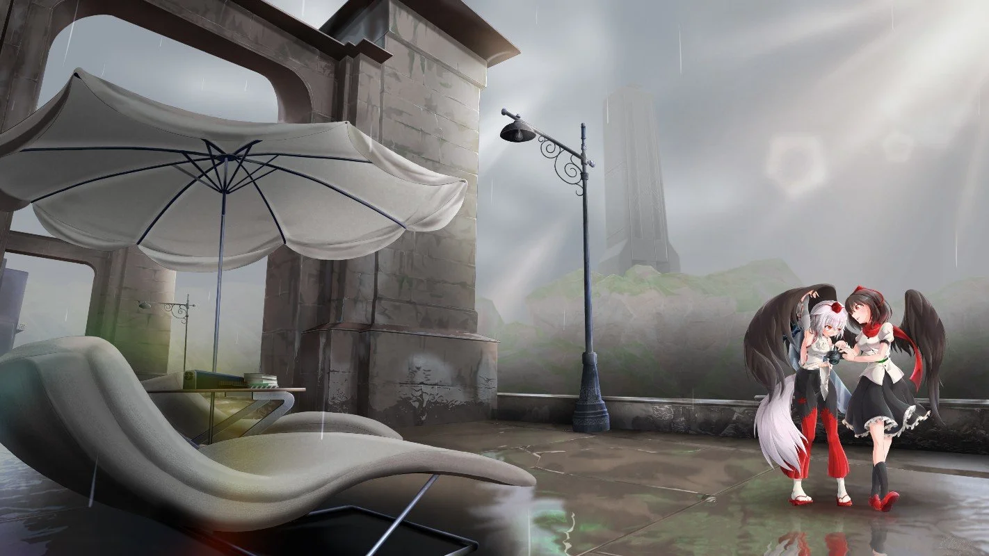 《射命丸文的酉间坊纪行》一周年画作@孤独